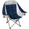 Lightweight Outdoor Camping Folding Lawn Chair with Mesh Armrests, Support 350 lbs