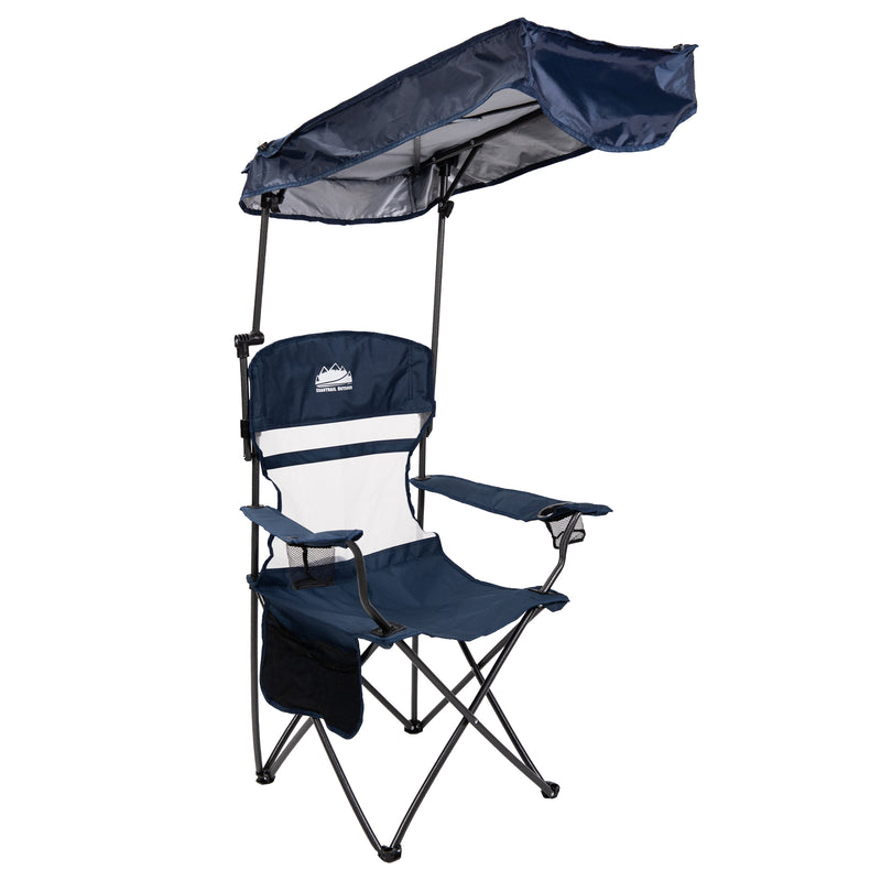 Sun Shade Folding Camp Chair SPF 50+