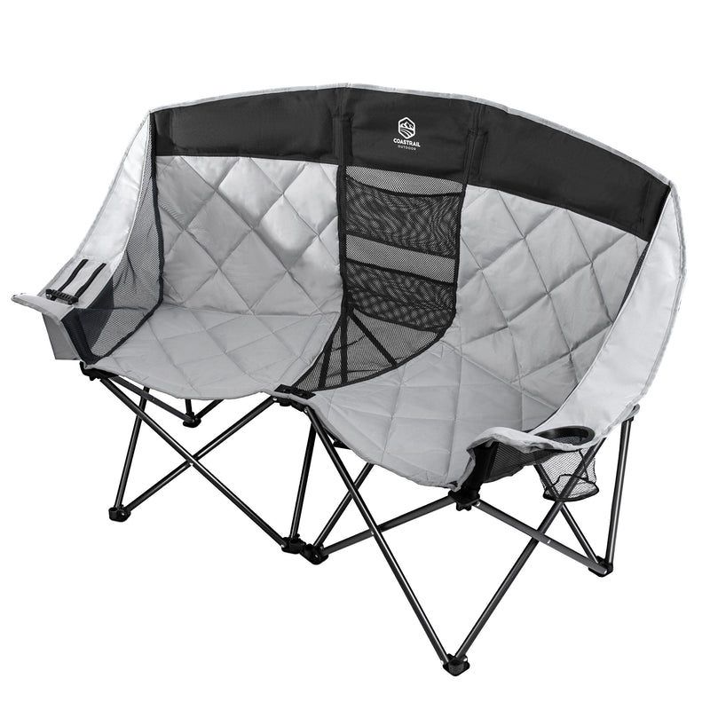 Loveseat Camping Chair Double Folding Chair for Adult