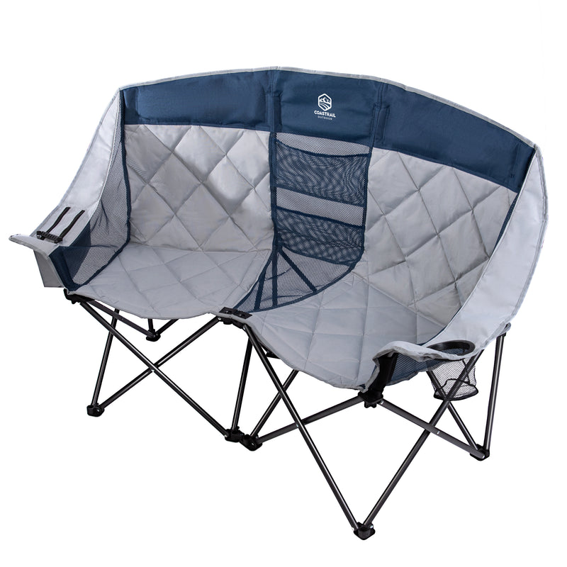 Loveseat Camping Chair Double Folding Chair for Adult