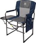 Extra Compact Folding Directors Camping Chair, up to 300 lbs